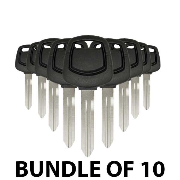 10 x Nissan / Infiniti N102 Transponder Key K-NI02T (Bundle of 10) - UHS Hardware