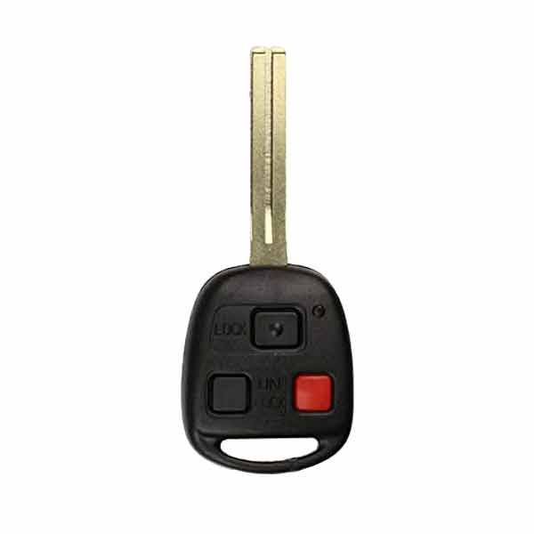 1998-2005 Lexus / 3-Button Remote Head Key / HYQ1512V / 4C Chip / Long Blade (RK-LEX-1512-D) - UHS Hardware