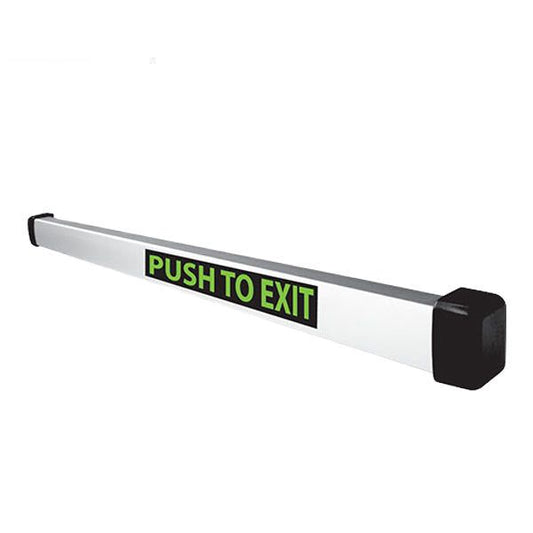 SDC - MSB550W-2VW - Outdoor Mechanical Switch Bar Exit Device - 36" - Weather Sealed - Heavy Duty - 628 - Aluminum Clear Anodized - UHS Hardware