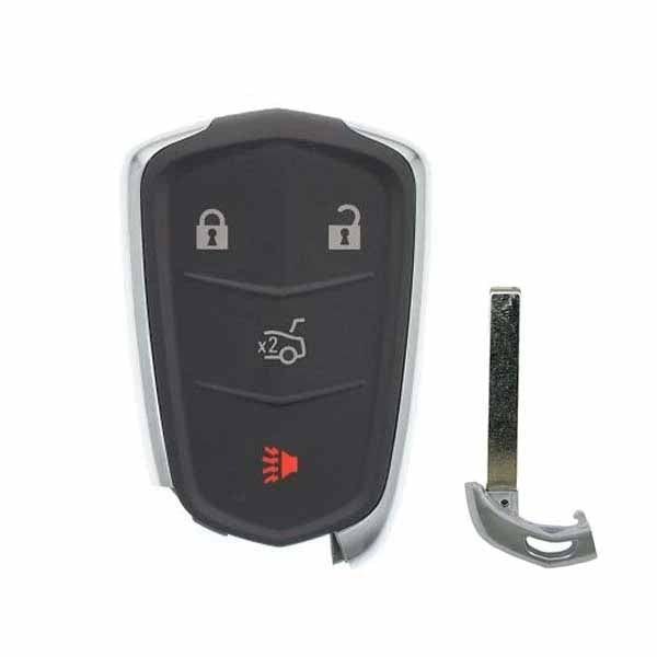 2015-2019 Cadillac 4-Button Smart Key SHELL for HYQ2AB / HYQ2EB (SKS-CAD-015) - UHS Hardware