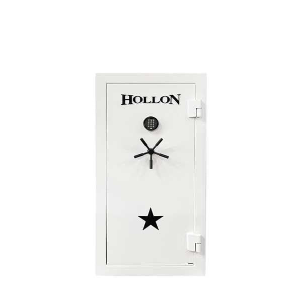 Hollon - RG22 - Republic Gun Safe Series - 22 Long Gun Capacity - White - Fire Rated - UHS Hardware