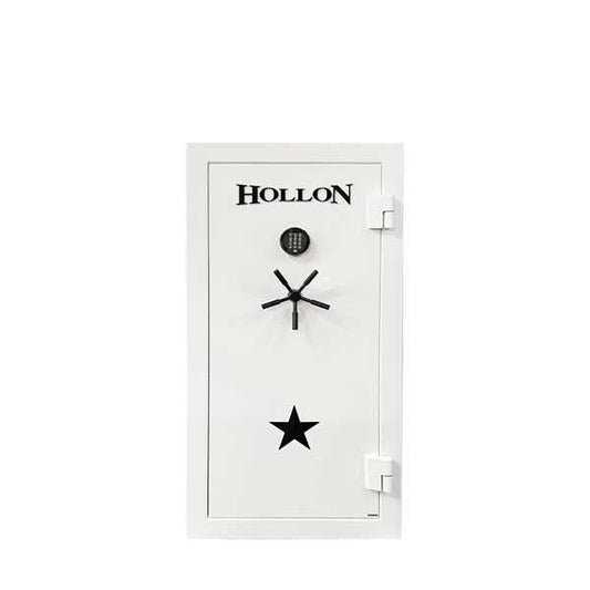 Hollon - RG22 - Republic Gun Safe Series - 22 Long Gun Capacity - White - Fire Rated - UHS Hardware