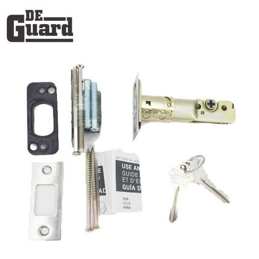 Premium Commercial Double Cylinder Deadbolt - US3 - Polished Brass - SC4 - Grade 2 - UHS Hardware