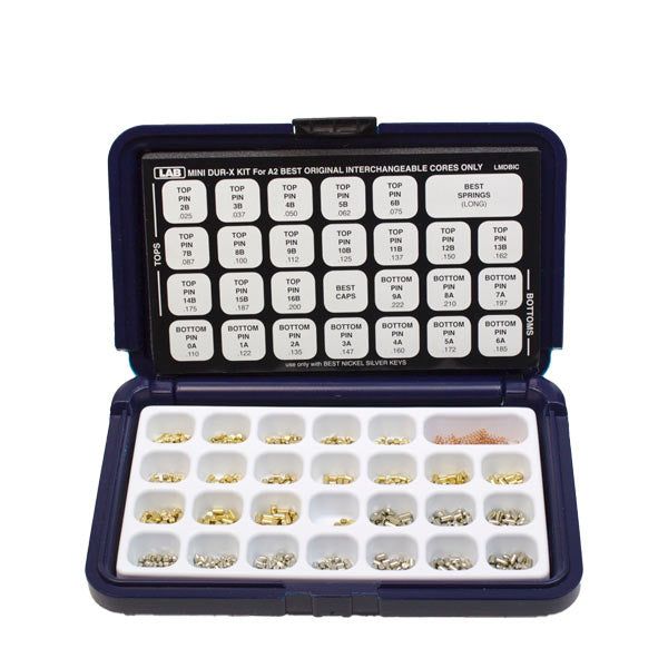 LAB - LMDBIC - Mini DUR-X - BEST A2 ICore Rekeying Pin Kit - UHS Hardware