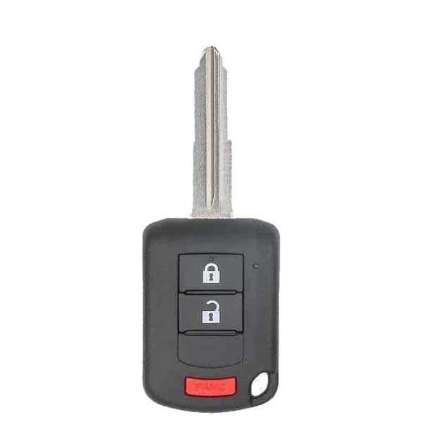 2010-2019 Mitsubishi Outlander Lancer / 3-Button Remote Head Key with Shoulder / PN: 6370B944 / OUCJ166N (AFTERMARKET) - UHS Hardware