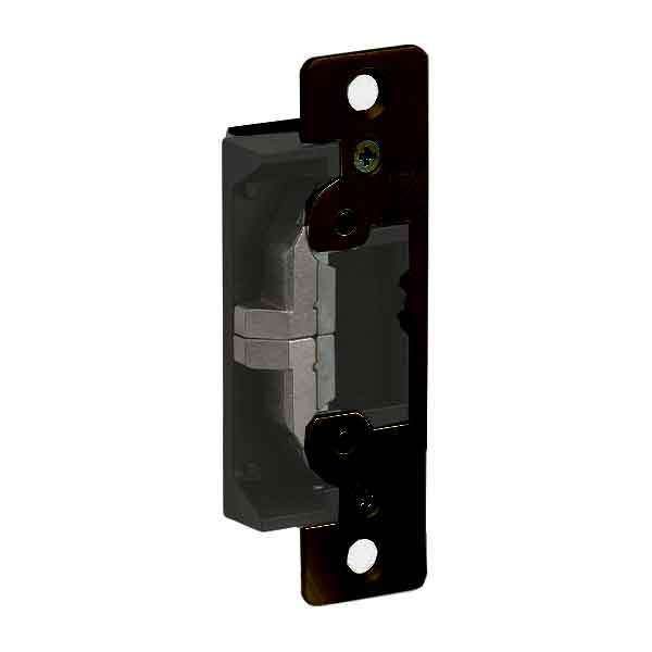 Adams Rite - 7440 - Electric Strike for Adams Rite or Deadlatches or Cylindrical Locks - 1/2" to 5/8" Latchbolt - Black Anodized - Fail Safe/Fail Secure - 12/24 VDC - UHS Hardware