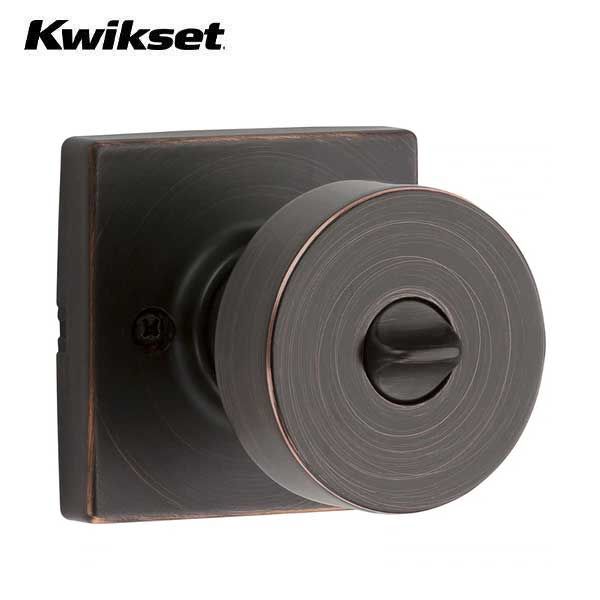 730PSK - Pismo Knob - Square Rose - Privacy - 11P - Venetian Bronze - UHS Hardware
