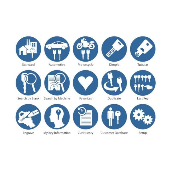 HPC TigerSHARK2 - Automatic Code Cutting Machine / Medeco Angle / Flat / Laser / Dimple / Tubular Cuts - UHS Hardware