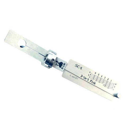 ORIGINAL LISHI - SC4 / 6-Pin / Schlage Keyway Tool / 2-in-1 Pick & Decoder / AG - UHS Hardware