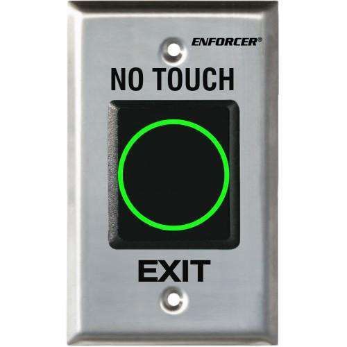 Seco-Larm - No Touch - RTE IR Sensor - Single Gang Sensor Plate - English - UHS Hardware
