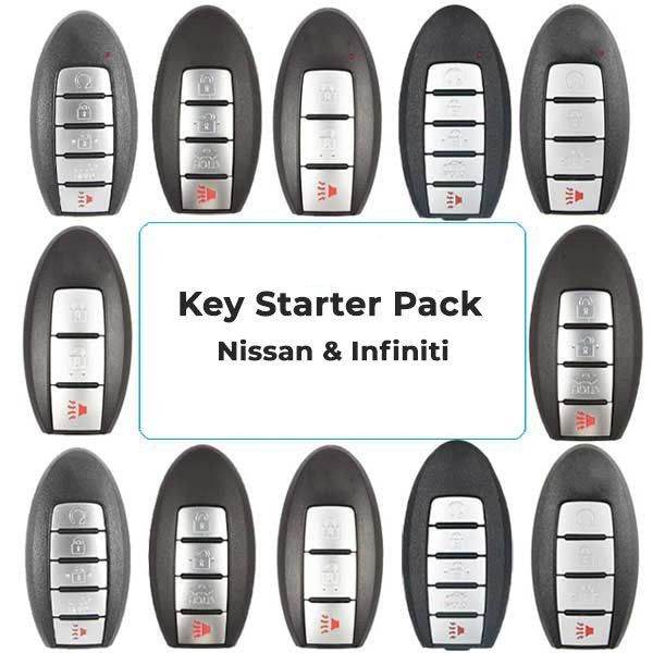 Nissan / Infiniti Keys - Complete Starter Pack (ALL YEARS)