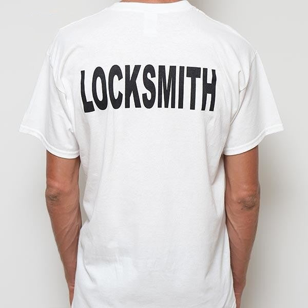 T-Shirt For Locksmiths - White