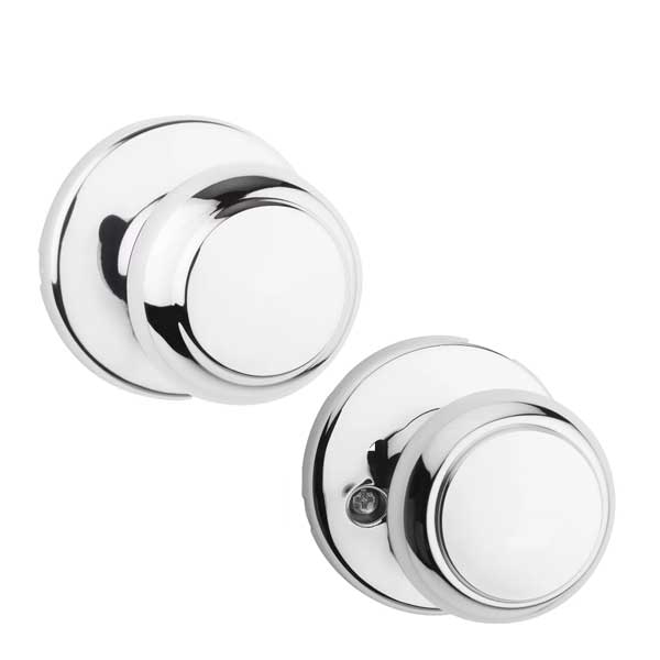 Kwikset - Cove Knob Set - Round Rose - Optional Finish - Optional Function - Grade 3 - UHS Hardware