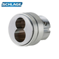 Schlage - FSIC Mortise Housing - 1-1/2" - 6-Pin - 626 - Satin Chrome - Straight Cam - Non Handed - UHS Hardware