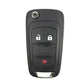 10 x 2010-2019 GMC / 3-Button Flip Key / PN: 5913596 / OHT01060512 (OEM Recase)
