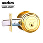 Medeco - 11TR604 - Maxum Residential Deadbolt - Single Cylinder - 2-3/4 - 6-Pin - Gold - UHS Hardware