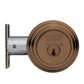 Medeco - Maxum Commercial Deadbolt - M3 - Single Cylinder - Pinned 6-Pin - 2-3/8" Backset - 24 - Dark Bronze - DLT Keyway - UHS Hardware