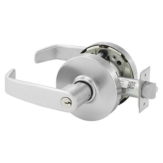 Sargent - 28FW-10G04 - 10 Line Bored Lever Lock - L Lever - Storeroom - 626 - Satin Chrome - Non Handed - Grade 1