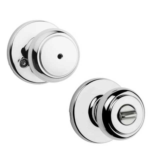 Kwikset - Cove Knob Set - Round Rose - Optional Finish - Optional Function - Grade 3 - UHS Hardware
