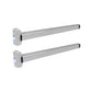 2 x GAAB - T300-04  - Panic Exit Device - Modular and Reversible - Single Doors - 33" for Single Doors - Satin Chrome (2 for 1) - UHS Hardware