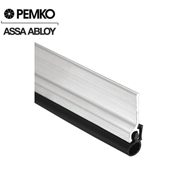 Pemko - 330AS - 84" Weatherstrip Perimeter Gasketing - Silicone Seal Insert - Mill Aluminum Finish - UHS Hardware