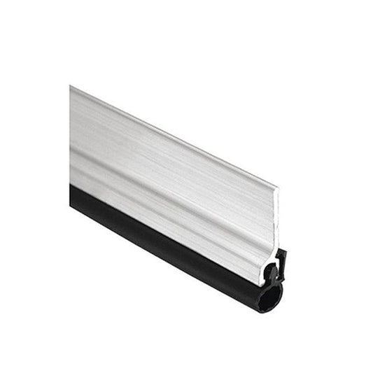 Pemko - 330AS - 84" Weatherstrip Perimeter Gasketing - Silicone Seal Insert - Mill Aluminum Finish - UHS Hardware