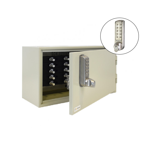 CodeLocks - Key Secure Extra Security Key Cabinet w/ CL2255 - Medium Duty - Electronic Lock - Tubular Mortise Latch - Key Override - Optional Lock Prep - Optional Size - UHS Hardware