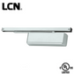 LCN - 4111T - Hydraulic Door Closer - Right Handed - Standard Arm - Size 1 - Plastic Cover - Aluminum - Fire Rated - Grade 1 - UHS Hardware