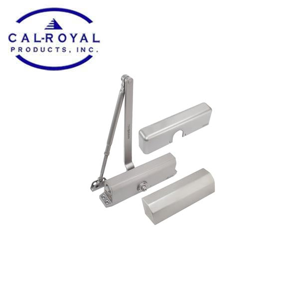 Cal-Royal - 500PBF - Door Closer - Aluminum - Optional Cover - Grade 1 - UHS Hardware