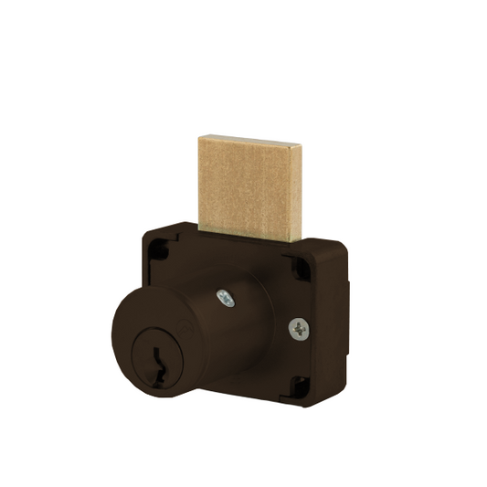Olympus - 200DW - Drawer Deadbolt Lock - D4291 4-pin - Optional Cylinder Length - Standard Length Bolt - Oil Rubbed Bronze - Optional Keying - Grade 1 - UHS Hardware