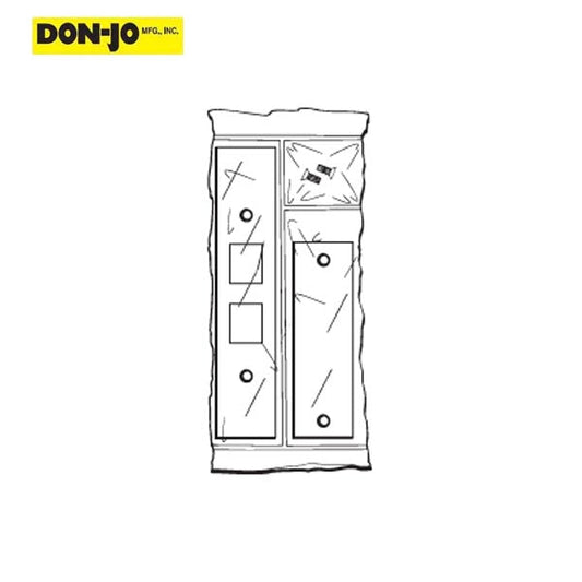 Don-Jo - FBRK 3 - Filler Plate Kits- 16 Gauge - UHS Hardware