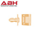 ABH - 1898 Roller Latch with Extended Lip Cast Strike - Optional Finish