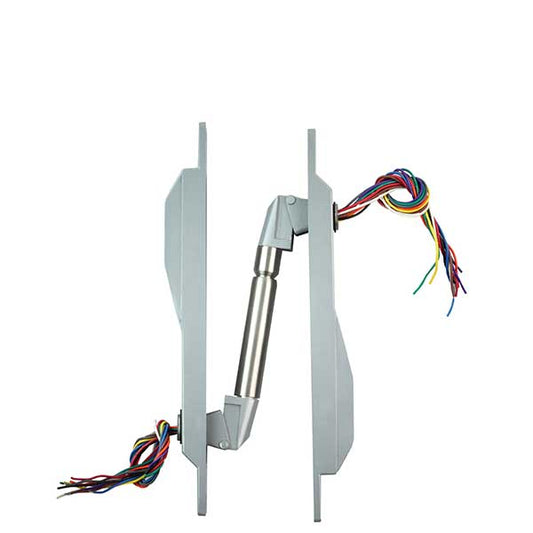 ABH - PT1000 - Electrical Power Transfer - Security Screws - Satin Aluminum