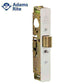 Adams Rite - 4900 - Heavy Duty Deadlatch - 1-1/2" Backset - 2-5/8 Flat Mortised Strike - Flat Faceplate - RH or LHR - Dark Bronze