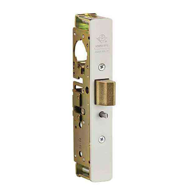 Adams Rite - 4900 - Heavy Duty Deadlatch - 1-1/2" Backset - 2-5/8 Flat Mortised Strike - Flat Faceplate - RH or LHR - Dark Bronze