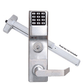 Alarm Lock Trilogy - ETDLNS1G - Networx Panic Exit Trim Keypad Digital Lock w/ Audit Trail - Von Duprin 9900 Prep - Satin Chrome