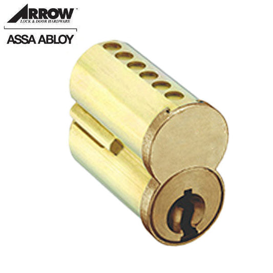 Arrow - 100CRP-UCXTB - Small-Format IC Core SFIC - 6 Pins - No Logo - Best TB - Uncombinated - Satin Brass