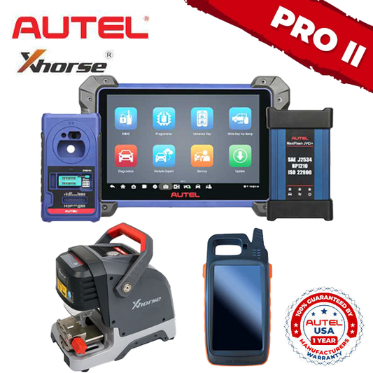 Autel IM608 PRO II with Xhorse Dolphin Portable Cutter
