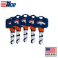 Ilco - NFL TeamKeys - Key Blank - Denver Broncos - KW1 (5 Pack)