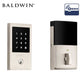 Baldwin Estate - 8225.ZW Minneapolis Electronic Smart Deadbolt - Singl Cyl  - Z-Wave - 150 - Satin Nickel - Grade 2 - UHS Hardware