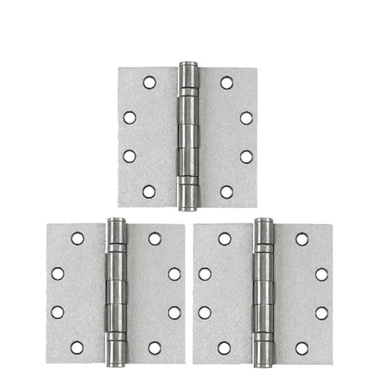 TELL - Ball Bearing Hinge - 4-1/2" x 4-1/2" - Heavy Duty - Optional Finish - Optional NRP - (3-Pack)
