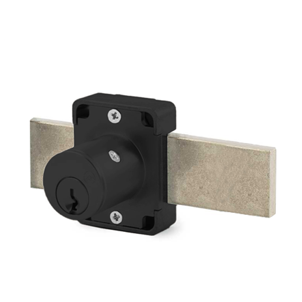 Olympus - 100DR - Deadbolt Door Lock - D4291 4-pin - Long Bolt - N Series National - Matte Black - 15/16" - Optional Keying - Non Handed - Grade 1 - UHS Hardware