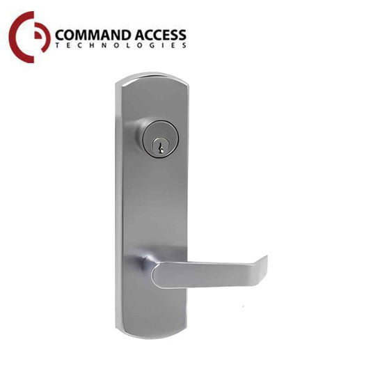 Command Access - ET26 - Exit Trim - For PD25 Series - Dummy - L6 Lever - 626 -  Satin Chrome
