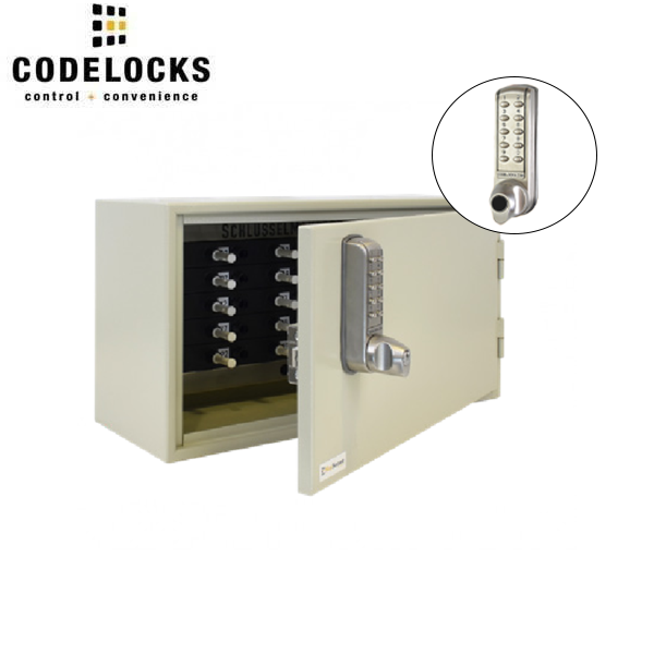 CodeLocks - Key Secure Extra Security Key Cabinet w/ CL2255 - Medium Duty - Electronic Lock - Tubular Mortise Latch - Key Override - Optional Lock Prep - Optional Size - UHS Hardware
