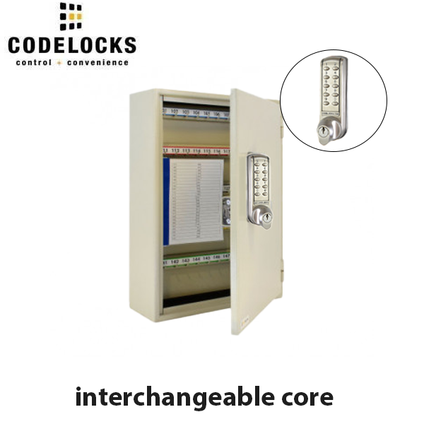 CodeLocks - Key Secure Extra Security Key Cabinet w/ CL2255 - Medium Duty - Electronic Lock - Tubular Mortise Latch - Key Override - Optional Lock Prep - Optional Size - UHS Hardware