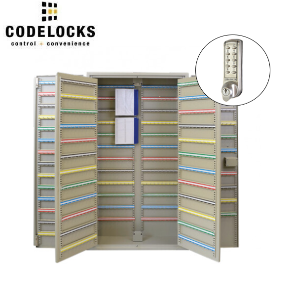 CodeLocks - Key Secure Extra Security Key Cabinet w/ CL2255 - Medium Duty - Electronic Lock - Tubular Mortise Latch - Key Override - Optional Lock Prep - Optional Size - UHS Hardware