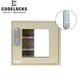 CodeLocks - Key Secure View Hook Key Cabinet w/ KL1200 - Portable - IP54 - Heavy Duty - Keyless Access - Private & Public Function - Master & User - Optional Cabinet Size - UHS Hardware