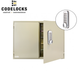 CodeLocks - Key Secure Extra Security Key Cabinet w/ CL160 - Mechanical Lock - Tubular Mortise Latch - Hold Back Feature - QuickCode - Optional Size - UHS Hardware