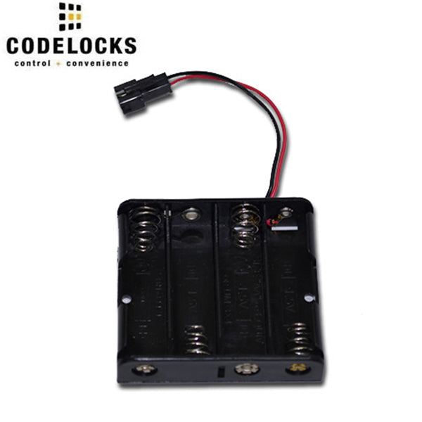 CodeLocks - BH - 2000 / 4000 / 5000 Series - Battery Holder - Black - UHS Hardware