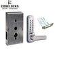 Code Locks - CL410 Gate Box Kit - Mechanical Lock - Medium Duty - Tubular Latch Bolt Gate Box Kit - Optional Finish - UHS Hardware
